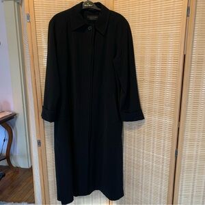 Vintage Black Overcoat
